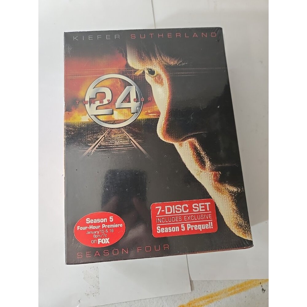 24: Season 4 (DVD Set , 2005) New Sealed